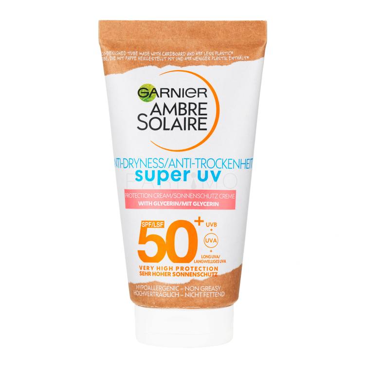 Garnier Ambre Solaire Sensitive Advanced SPF50+ Fényvédő készítmény arcra 50 ml