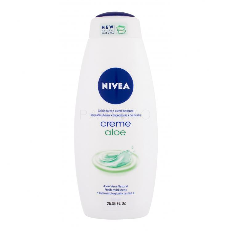 Nivea Creme Aloe Tusfürdő nőknek 750 ml