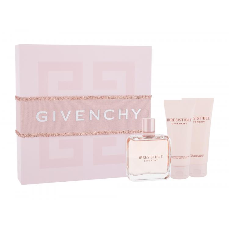 Givenchy Irresistible Ajándékcsomagok Eau de Parfum 80 ml + testápoló tej 75 ml + tusfürdő olaj 75 ml