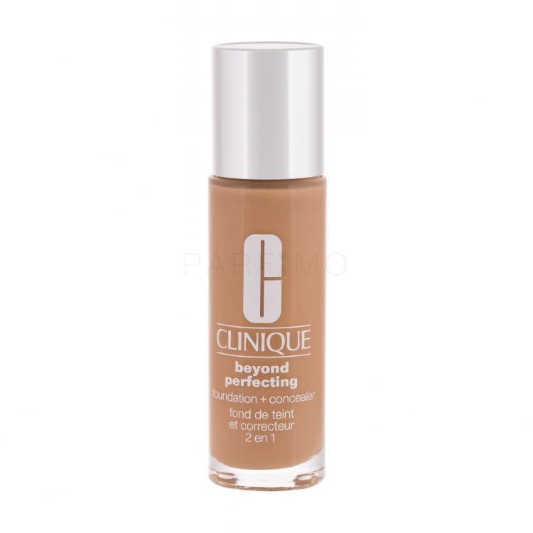 Clinique Beyond Perfecting Foundation + Concealer Alapozó nőknek 30 ml Változat 16 Toasted Wheat