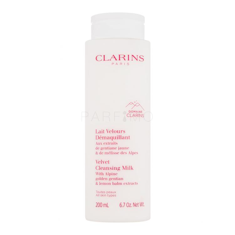 Clarins Velvet Cleansing Milk Arctisztító tej nőknek 200 ml