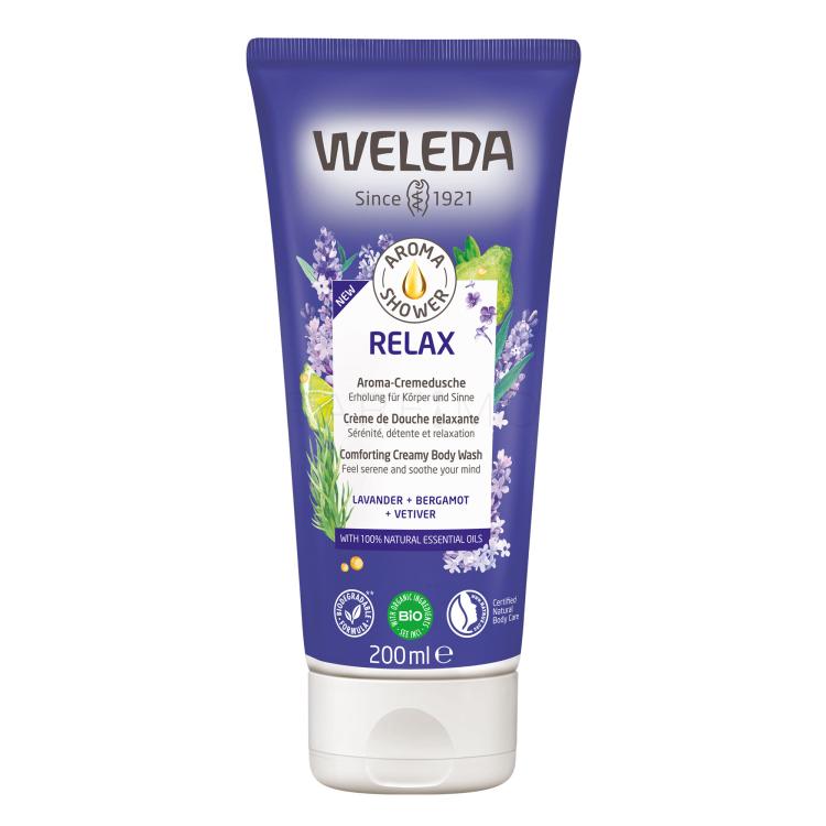 Weleda Aroma Shower Relax Krémtusfürdő nőknek 200 ml