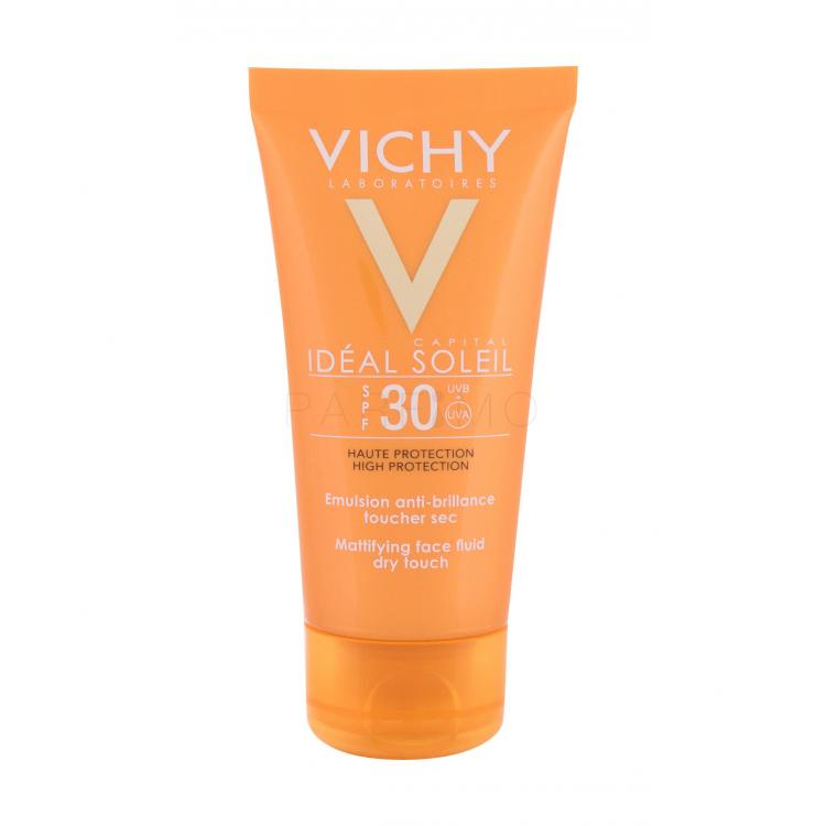 Vichy Idéal Soleil Mattifying Face Fluid SPF30 Fényvédő készítmény arcra nőknek 50 ml