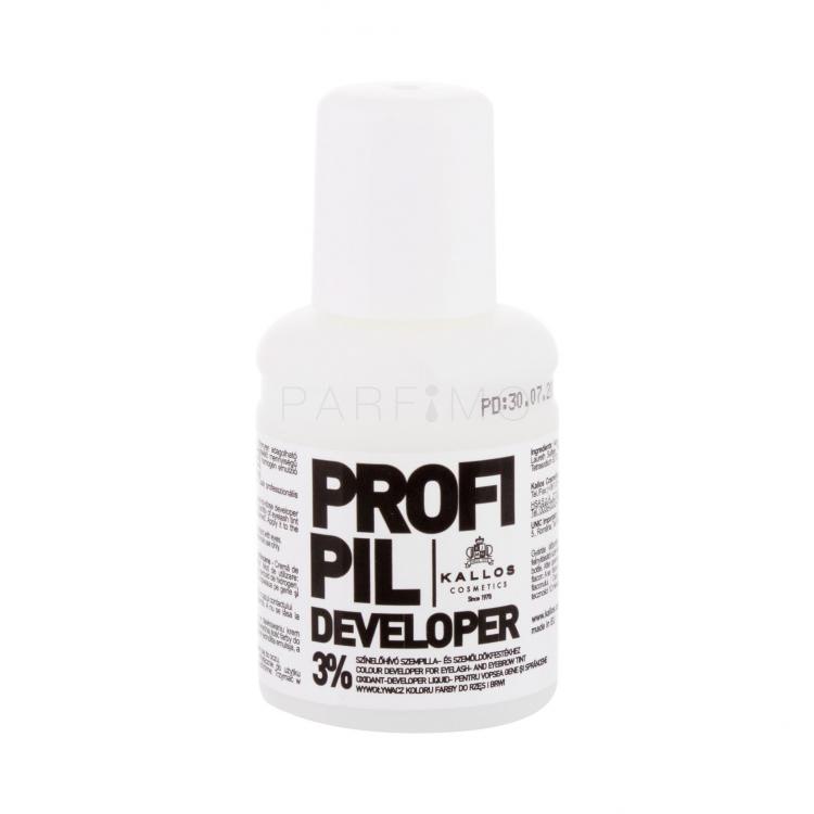 Kallos Cosmetics Profi Pil Developer 3% Szemöldökfesték nőknek 60 ml