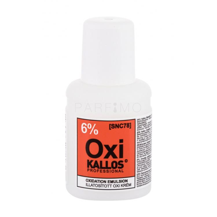 Kallos Cosmetics Oxi 6% Hajfesték nőknek 60 ml