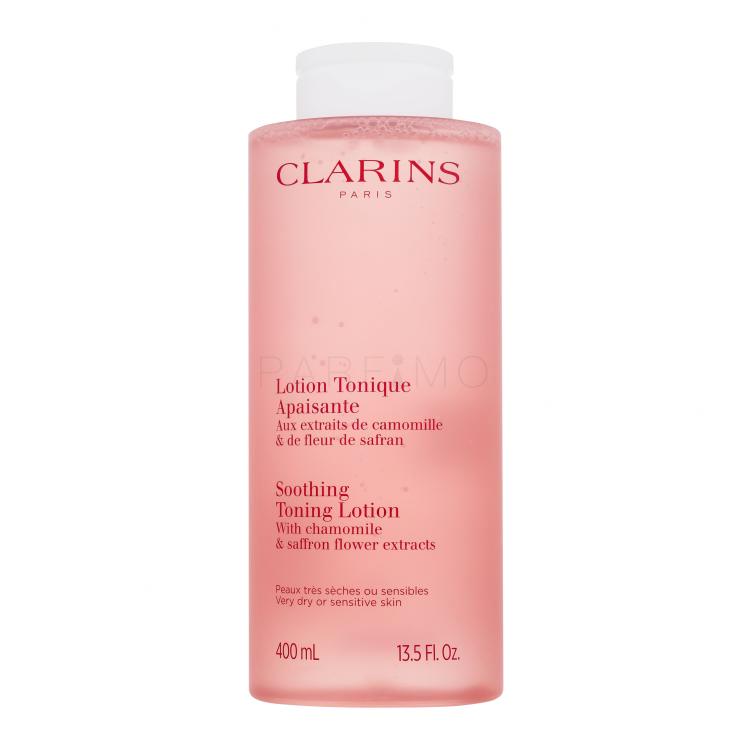 Clarins Soothing Toning Lotion Arcpermet nőknek 400 ml