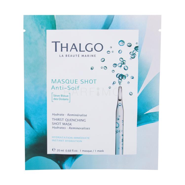 Thalgo Shot Mask Thirst Quenching Arcmaszk nőknek 20 ml