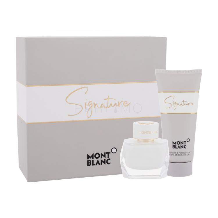 Montblanc Signature Ajándékcsomagok Eau de Parfum 50 ml + testápoló tej 100 ml