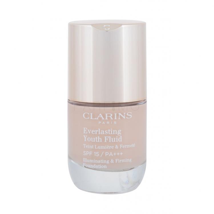 Clarins Everlasting Youth Fluid SPF15 Alapozó nőknek 30 ml Változat 100 Lily