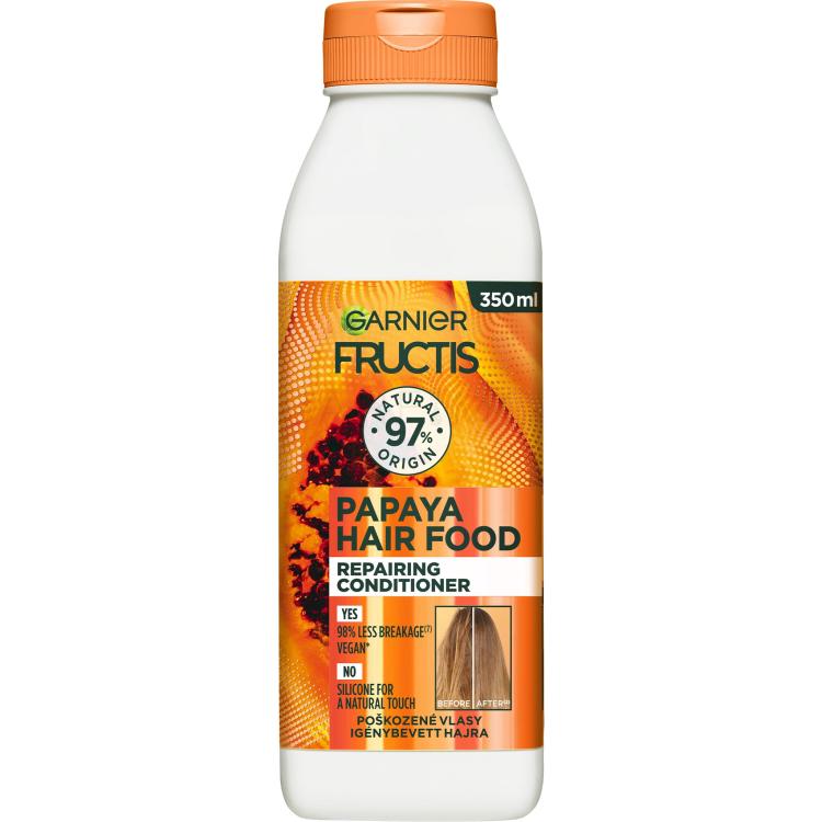 Garnier Fructis Hair Food Papaya Repairing Conditioner Hajkondicionáló nőknek 350 ml