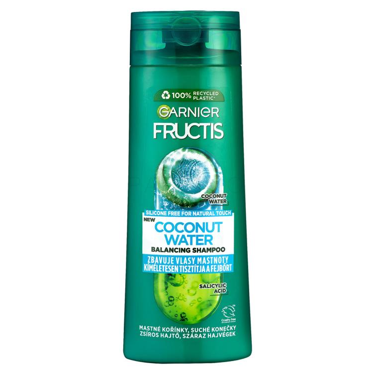 Garnier Fructis Coconut Water Sampon nőknek 400 ml