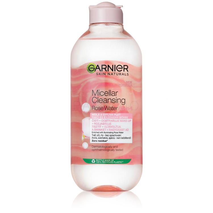 Garnier Skin Naturals Micellar Cleansing Rose Water Micellás víz nőknek 400 ml