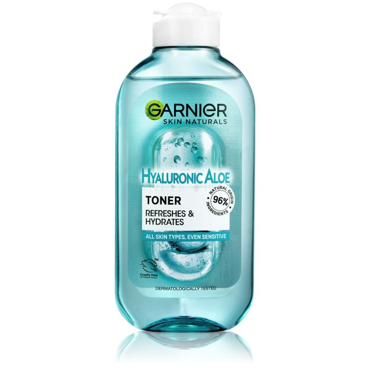 Garnier Skin Naturals Hyaluronic Aloe Toner Arcpermet nőknek 200 ml