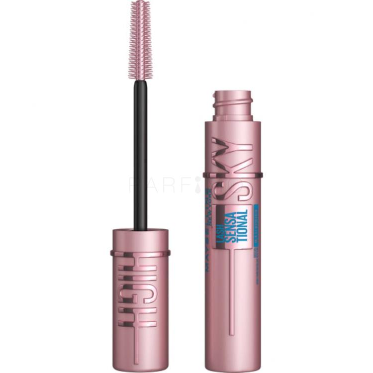 Maybelline Lash Sensational Sky High Waterproof Szempillaspirál nőknek 6 ml Változat 01 Very Black