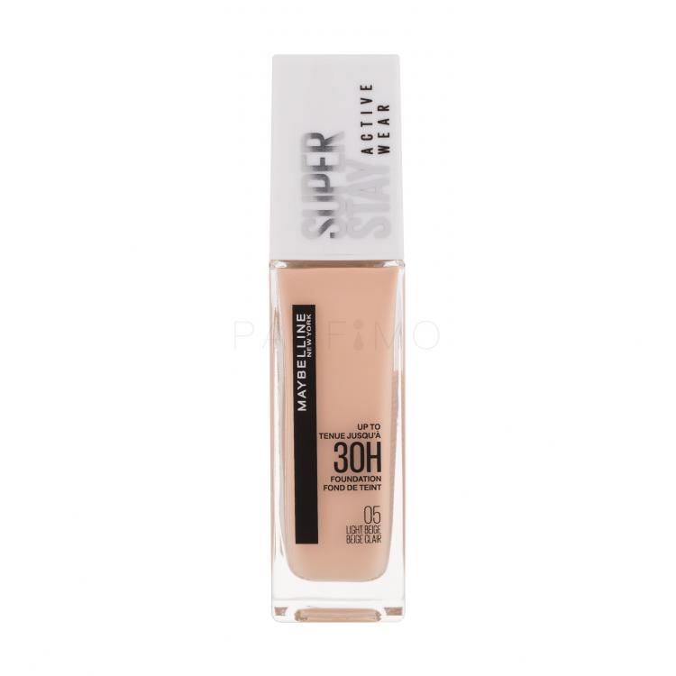 Maybelline Superstay Active Wear 30H Alapozó nőknek 30 ml Változat 05 Light Beige