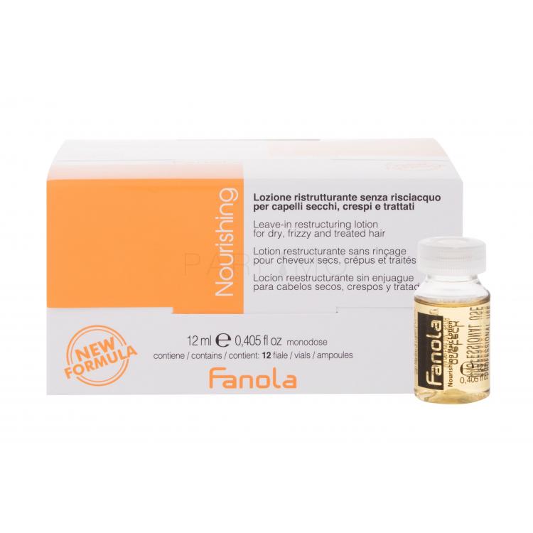 Fanola Nourishing Leave-In Lotion Hajszérum nőknek 12 ml