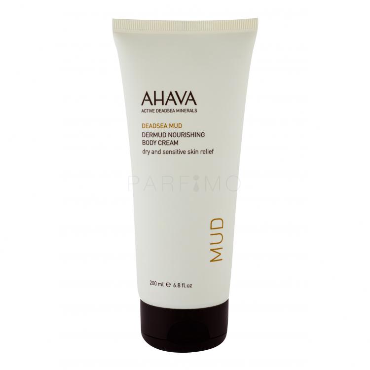 AHAVA Deadsea Mud Dermud Nourishing Body Cream Testápoló krém nőknek 200 ml teszter