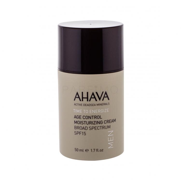 AHAVA Men Time To Energize SPF15 Nappali arckrém férfiaknak 50 ml teszter