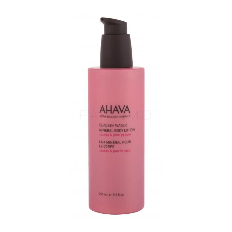 AHAVA Deadsea Water Mineral Body Lotion Cactus &amp; Pink Pepper Testápoló tej nőknek 250 ml teszter