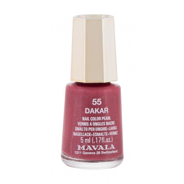 MAVALA Mini Color Pearl Körömlakk nőknek 5 ml Változat 55 Dakar