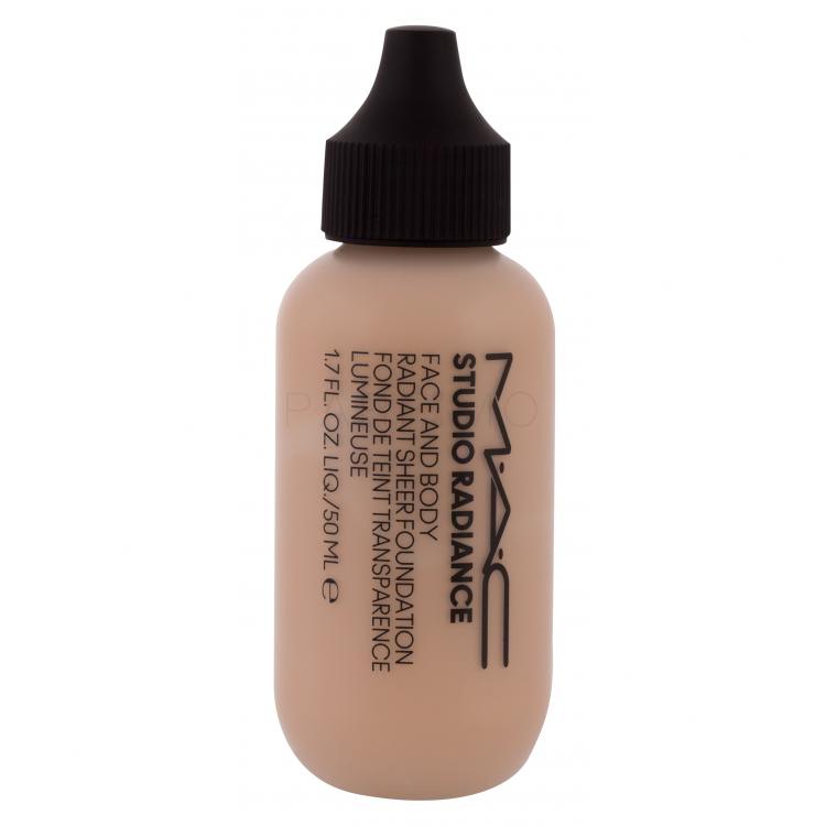 MAC Studio Radiance Face And Body Radiant Sheer Foundation Alapozó nőknek 50 ml Változat C3