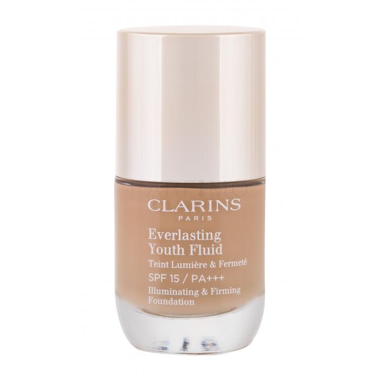 Clarins Everlasting Youth Fluid SPF15 Alapozó nőknek 30 ml Változat 112 Amber