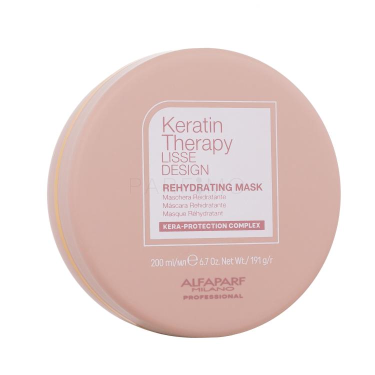 ALFAPARF MILANO Keratin Therapy Lisse Design Rehydrating Hajpakolás nőknek 200 ml