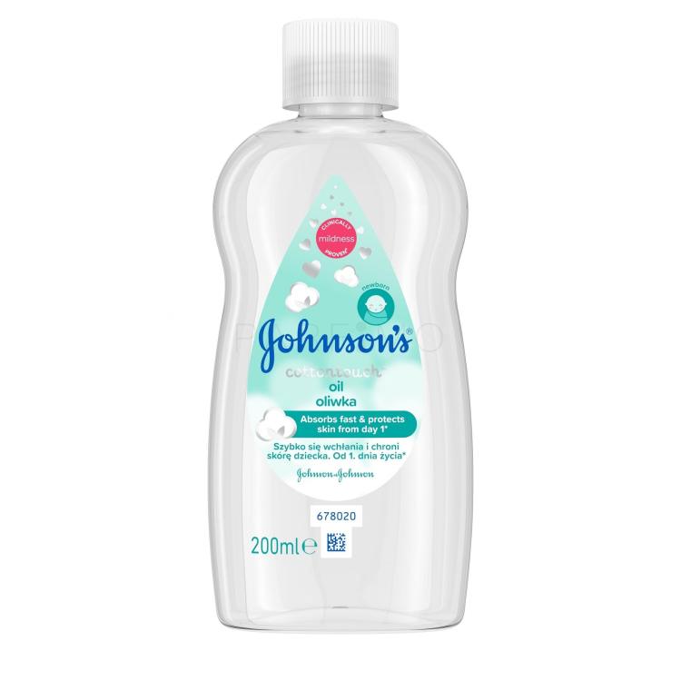 Johnson´s CottonTouch Hair &amp; Scalp Oil Hajápoló olaj gyermekeknek 200 ml