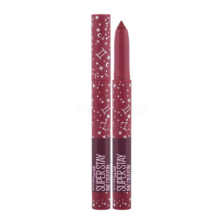 Maybelline Superstay Ink Crayon Matte Zodiac Rúzs nőknek 1,5 g Változat 55 Make It Happen