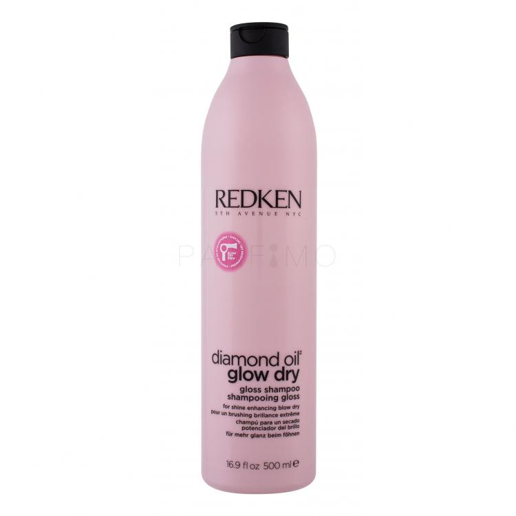 Redken Diamond Oil Glow Dry Sampon nőknek 500 ml