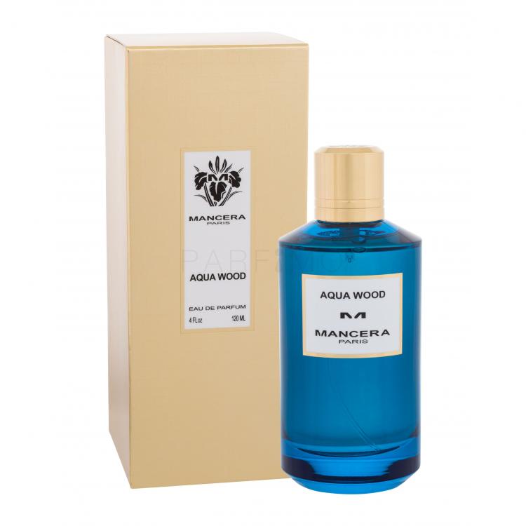 MANCERA Rainbow Collection Aqua Wood Eau de Parfum férfiaknak 120 ml