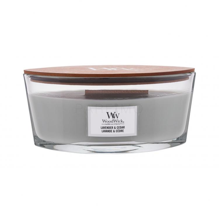 WoodWick Lavender &amp; Cedar Illatgyertya 453,6 g