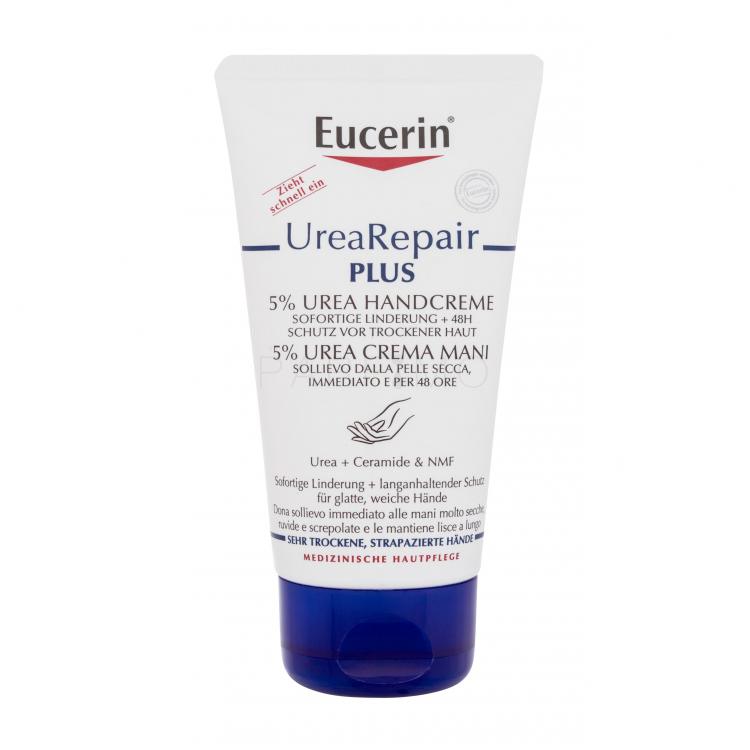 Eucerin UreaRepair Plus 5% Urea Hand Cream Kézkrém nőknek 75 ml