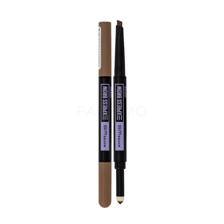 Maybelline Express Brow Satin Duo Szemöldökceruza nőknek 0,71 g Változat Dark Blonde