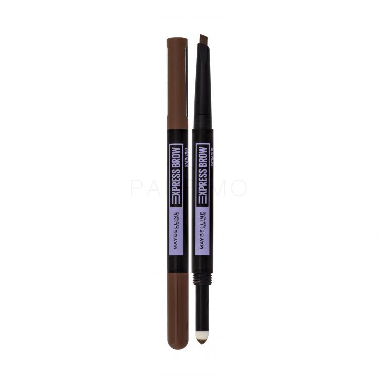 Maybelline Express Brow Satin Duo Szemöldökceruza nőknek 0,71 g Változat Medium Brown