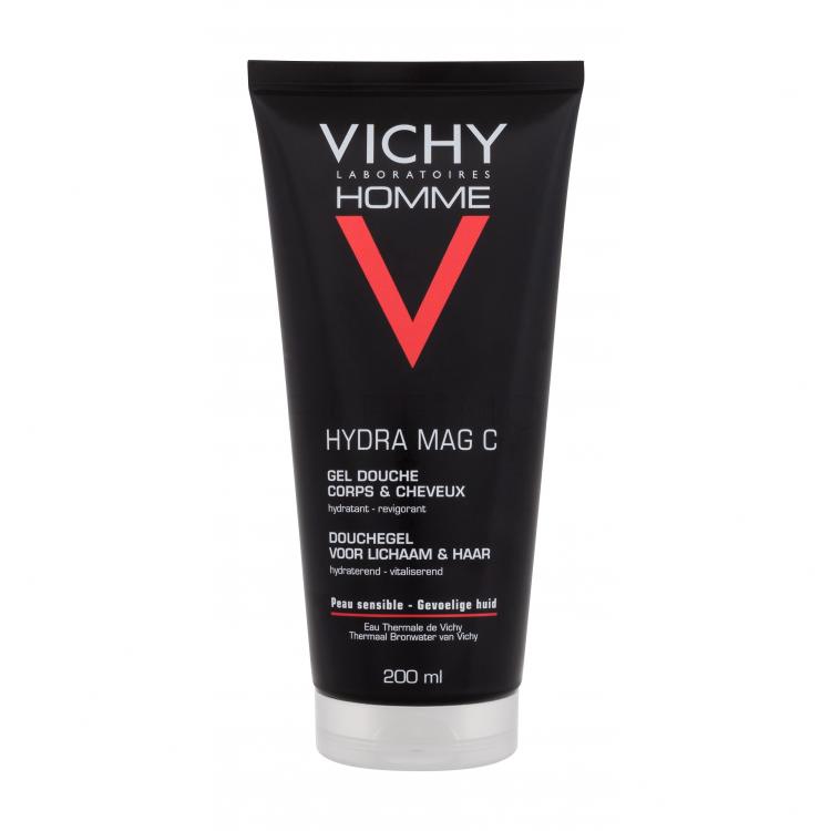 Vichy Homme Hydra Mag C Tusfürdő férfiaknak 200 ml