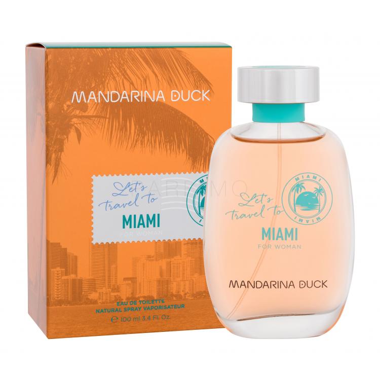 Mandarina Duck Let´s Travel To Miami Eau de Toilette nőknek 100 ml