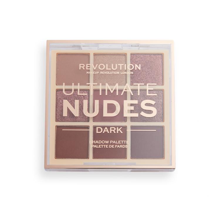 Makeup Revolution London Ultimate Nudes Szemhéjfesték nőknek 8,1 g Változat Dark