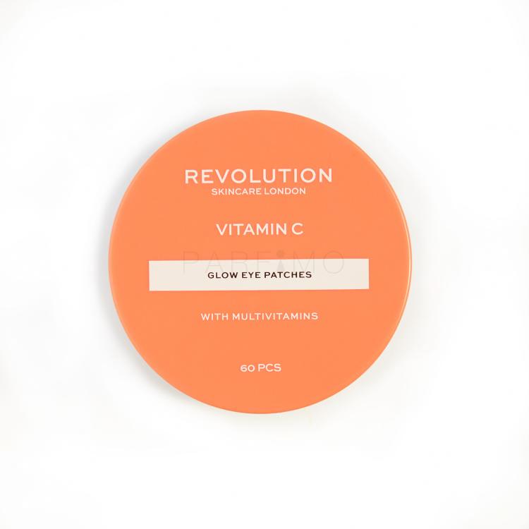 Revolution Skincare Vitamin C Glow Eye Patches Szemmaszk nőknek 60 db