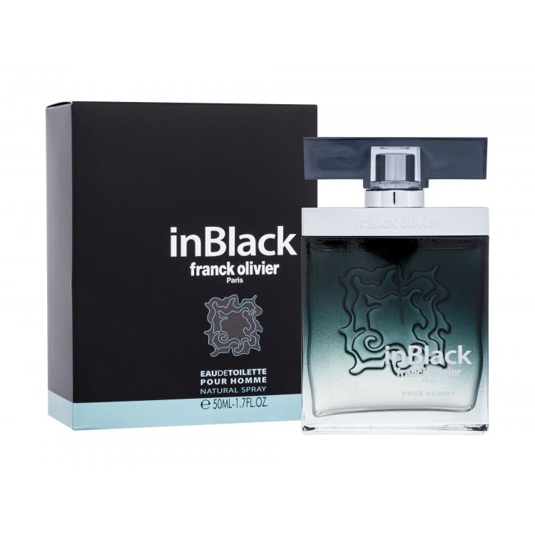 Franck Olivier In Black Eau de Toilette férfiaknak 50 ml