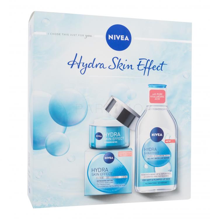 Nivea Hydra Skin Effect Ajándékcsomagok Hydra Skin Effect nappali arcgél 50 ml + Hydra Skin Effect micellás víz 400 ml