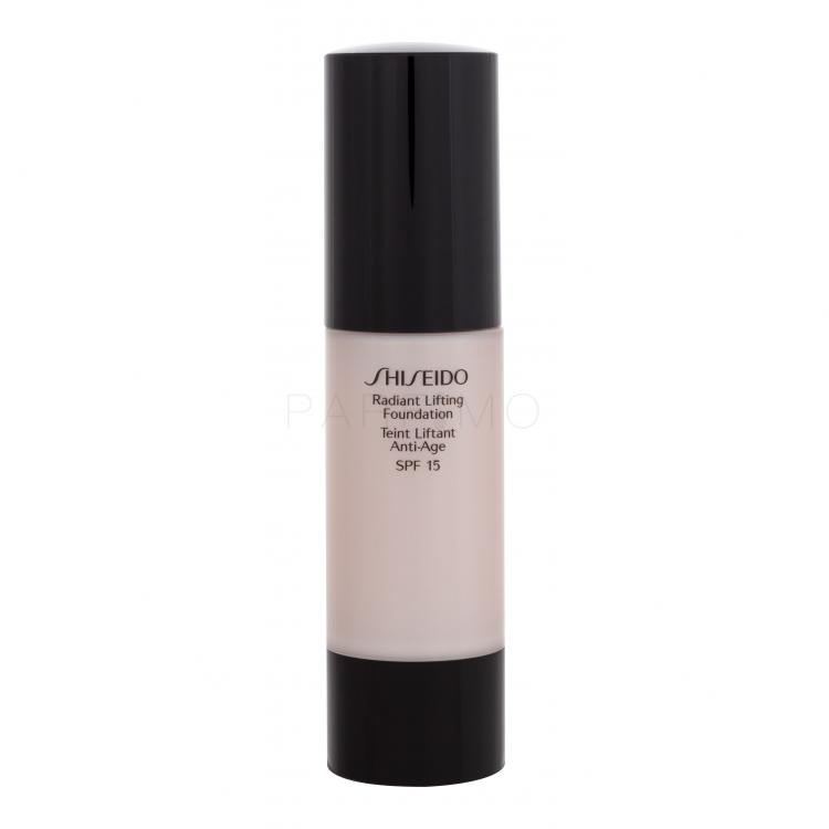 Shiseido Radiant Lifting Foundation SPF15 Alapozó nőknek 30 ml Változat O80 Deep Ochre