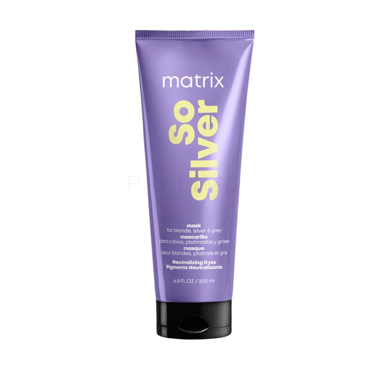 Matrix So Silver Mask Hajpakolás nőknek 200 ml