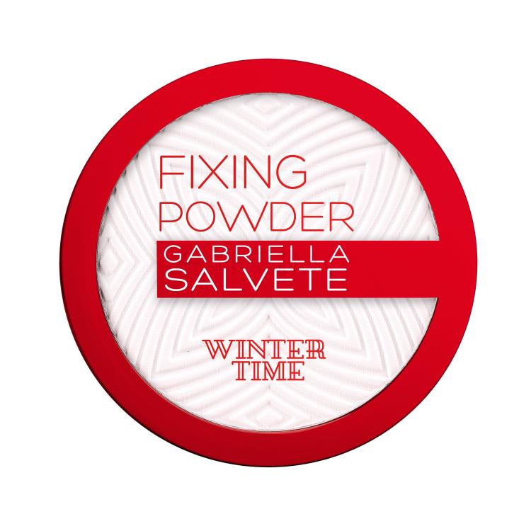 Gabriella Salvete Winter Time Fixing Powder Púder nőknek 9 g Változat Transparent