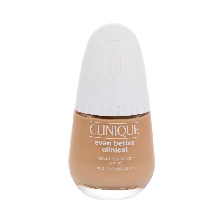 Clinique Even Better Clinical Serum Foundation SPF20 Alapozó nőknek 30 ml Változat CN08 Linen (VF)