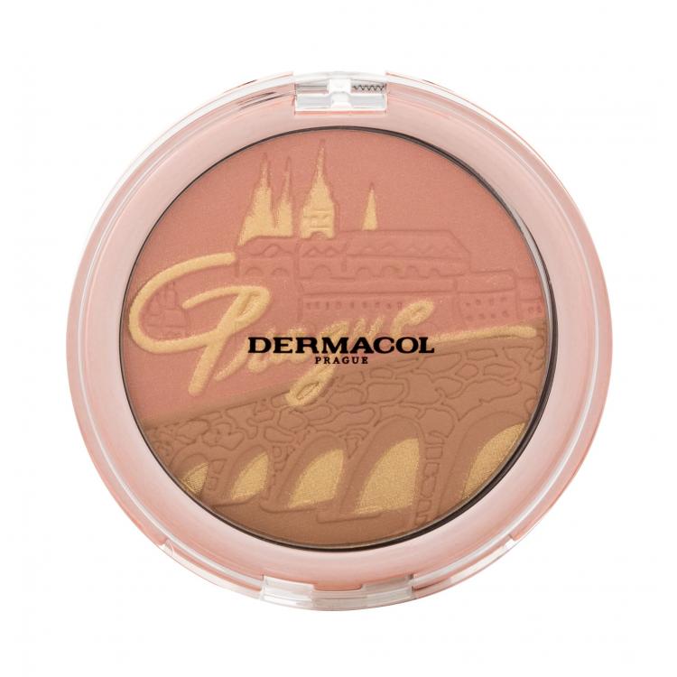 Dermacol Bronzing And Highlighting Powder With Blush Bronzosító nőknek 10,5 g