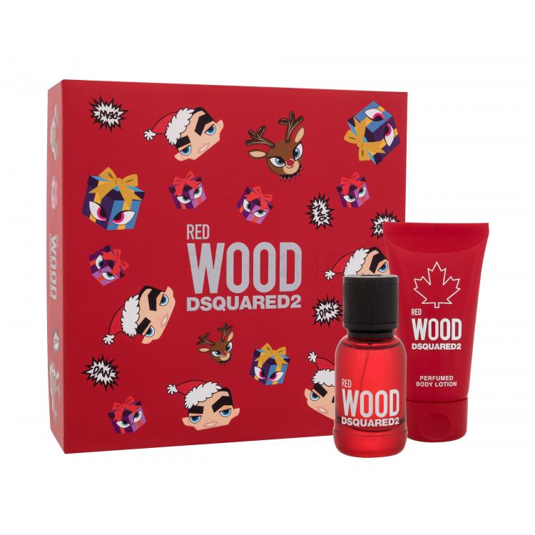 Dsquared2 Red Wood Ajándékcsomagok Eau de Toilete 30 ml + testápoló tej 50 ml