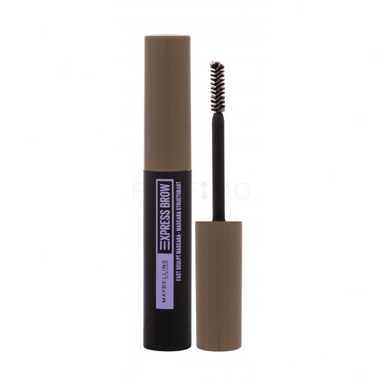 Maybelline Express Brow Fast Sculpt Mascara Szemöldökspirál nőknek 3,5 ml Változat 02 Soft Brown