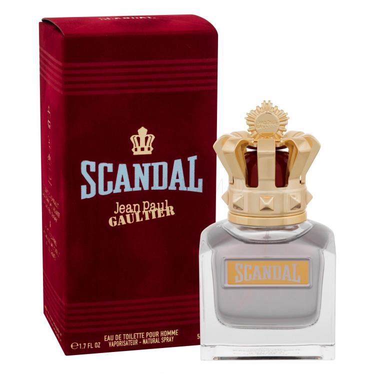 Jean Paul Gaultier Scandal Eau de Toilette férfiaknak Utántölthető 50 ml