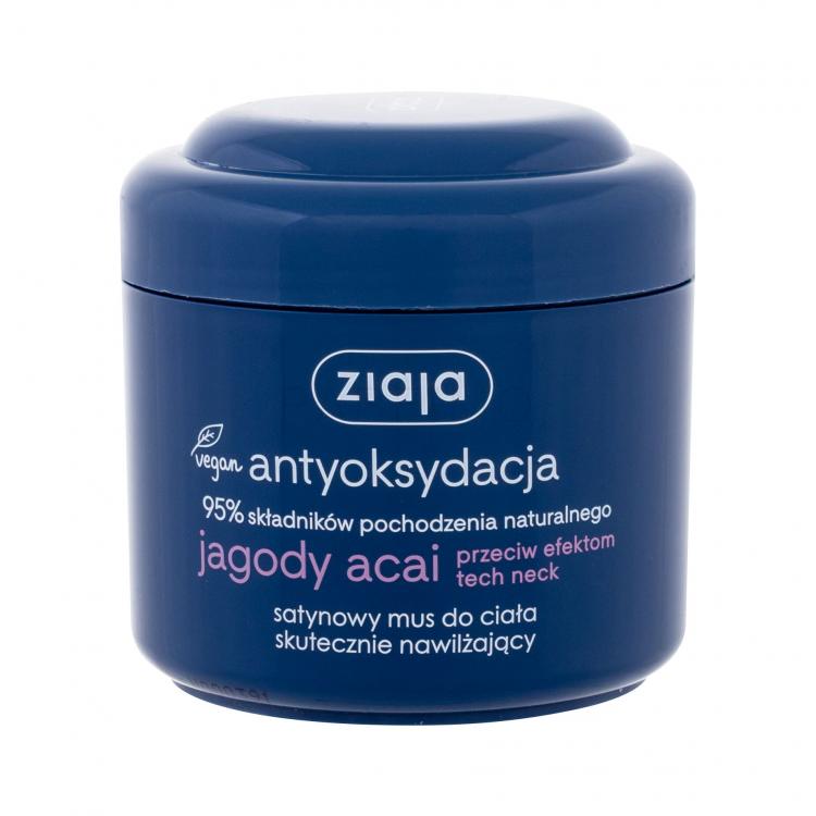 Ziaja Acai Berry Antioxidant Satin Body Mousse Testbalzsam nőknek 200 ml